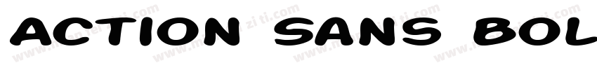 Action Sans Bold字体转换